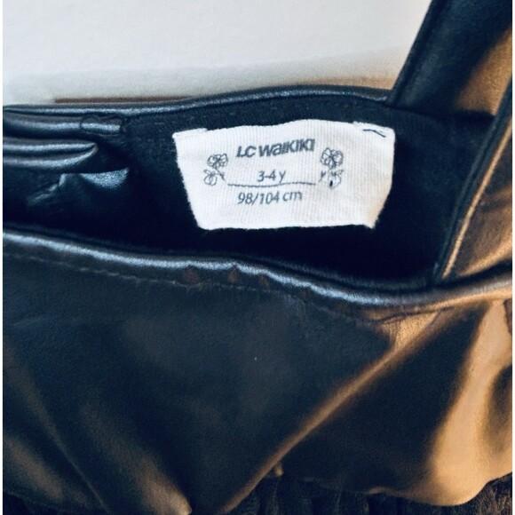 LC Waikiki Girls Dress Toddler Kids 3T 4T 98-104cm Black Holiday Party - Picture 3 of 8